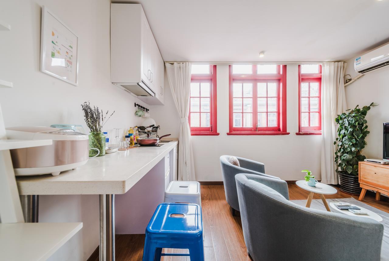 Cozy Apartment Best Location 302 Шанхай Екстериор снимка